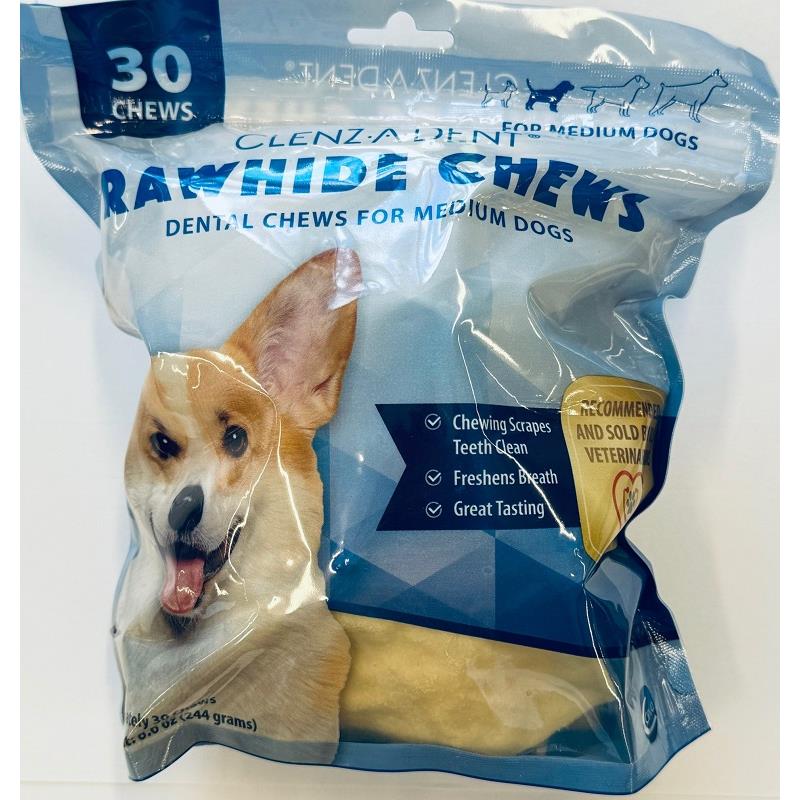 Clenz A Dent Rawhide Chews for Dogs