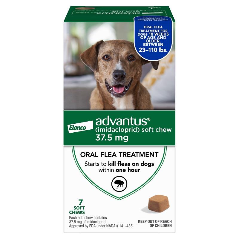 Advantus Oral Flea Treatment Soft Chews for Dogs