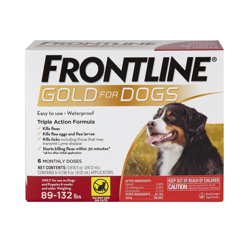 Can you use a flea and tick collar with cheap frontline