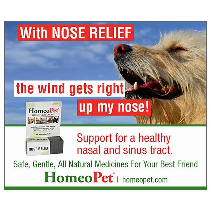 Homeopet nasal outlet relief