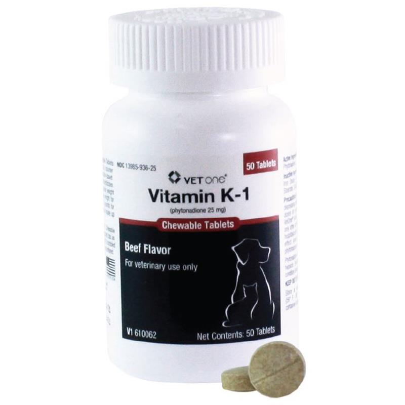 Vitamin k 2025 treatment for dogs