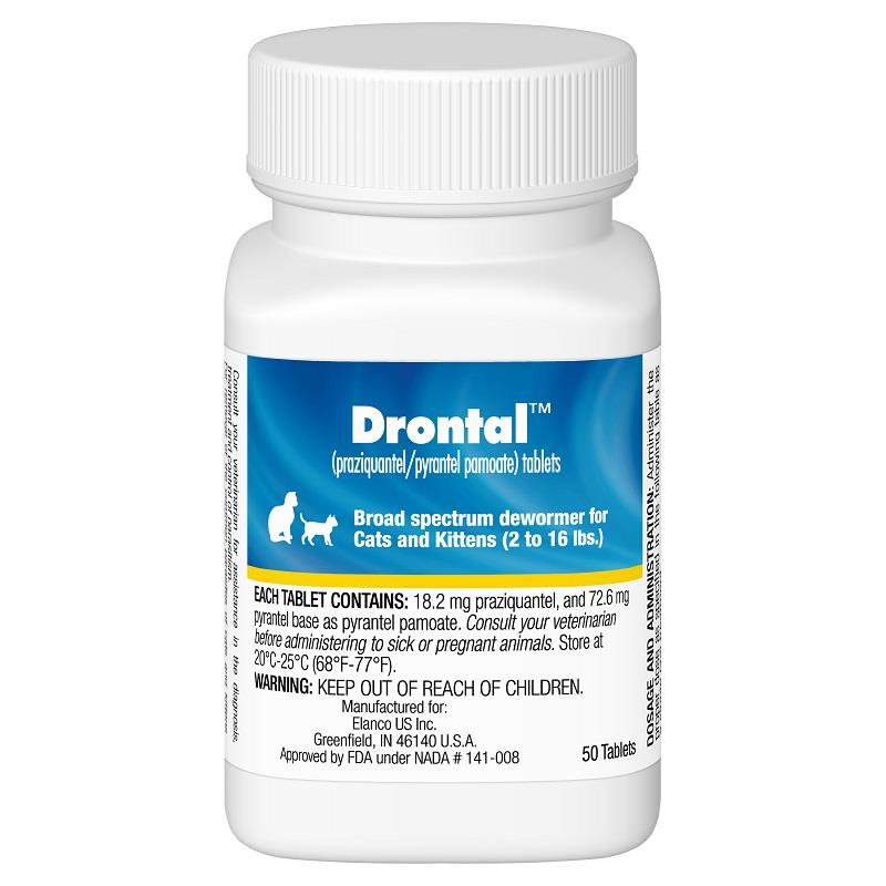 Drontal Feline 50 Tabs At Tractor Supply Co