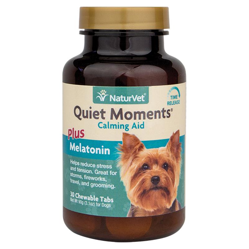 Dog calming clearance chews with melatonin