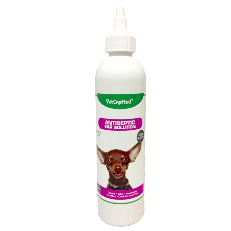 Vetcrafted Antiseptic Ear Solution 8 Oz For Dogs And Cats At Tractor